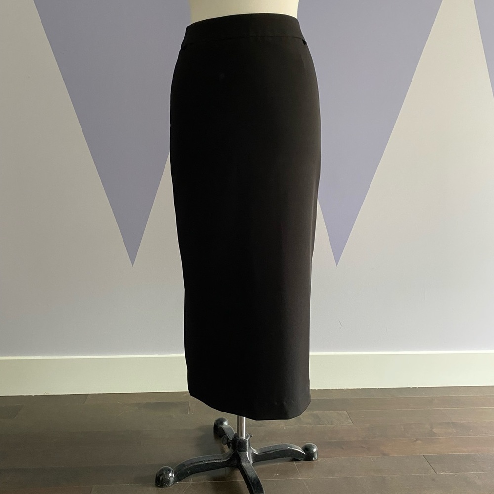 Maxi straight skirt